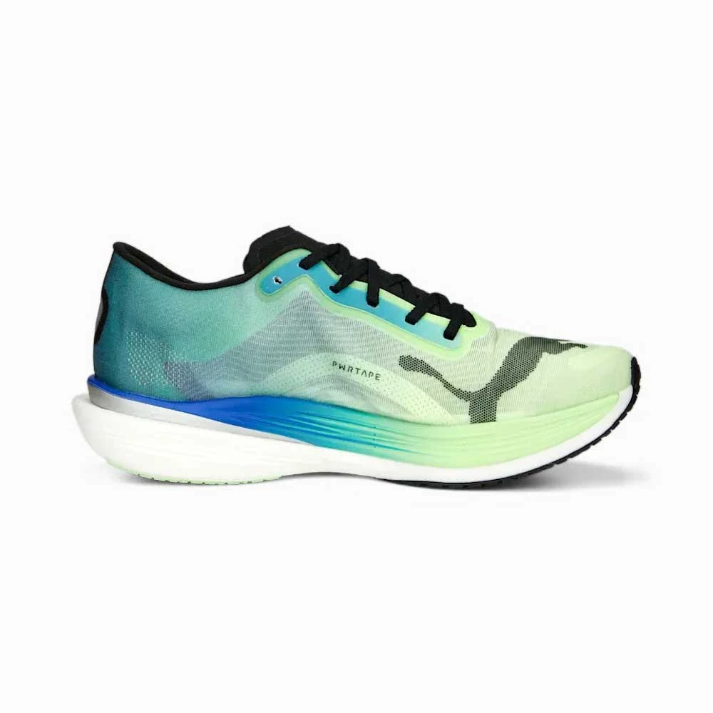 Men's Deviate Nitro Elite 2 Running Shoe- Fizzy Lime/Royal Sapphire/PUMA Black- Regular (D) 4 Men's Deviate Nitro Elite 2 Running Shoe- Fizzy Lime/Royal Sapphire/PUMA Black- Regular (D) - Image 2