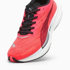 Women's Deviate Nitro 2 Running Shoe - Puma Black/Fire Orchid- Regular (B) -Shoe Discount Store Deviate NITRO 2 Womens Running Shoes