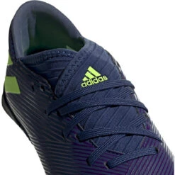 ADIDAS JR Nemeziz Messi Tango 19.3 TF Soccer Shoe - Tech Indigo/Signal Green/Glory Purple -Shoe Discount Store EF1811 03