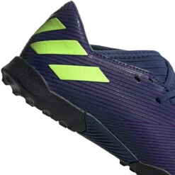 ADIDAS JR Nemeziz Messi Tango 19.3 TF Soccer Shoe - Tech Indigo/Signal Green/Glory Purple -Shoe Discount Store EF1811 04