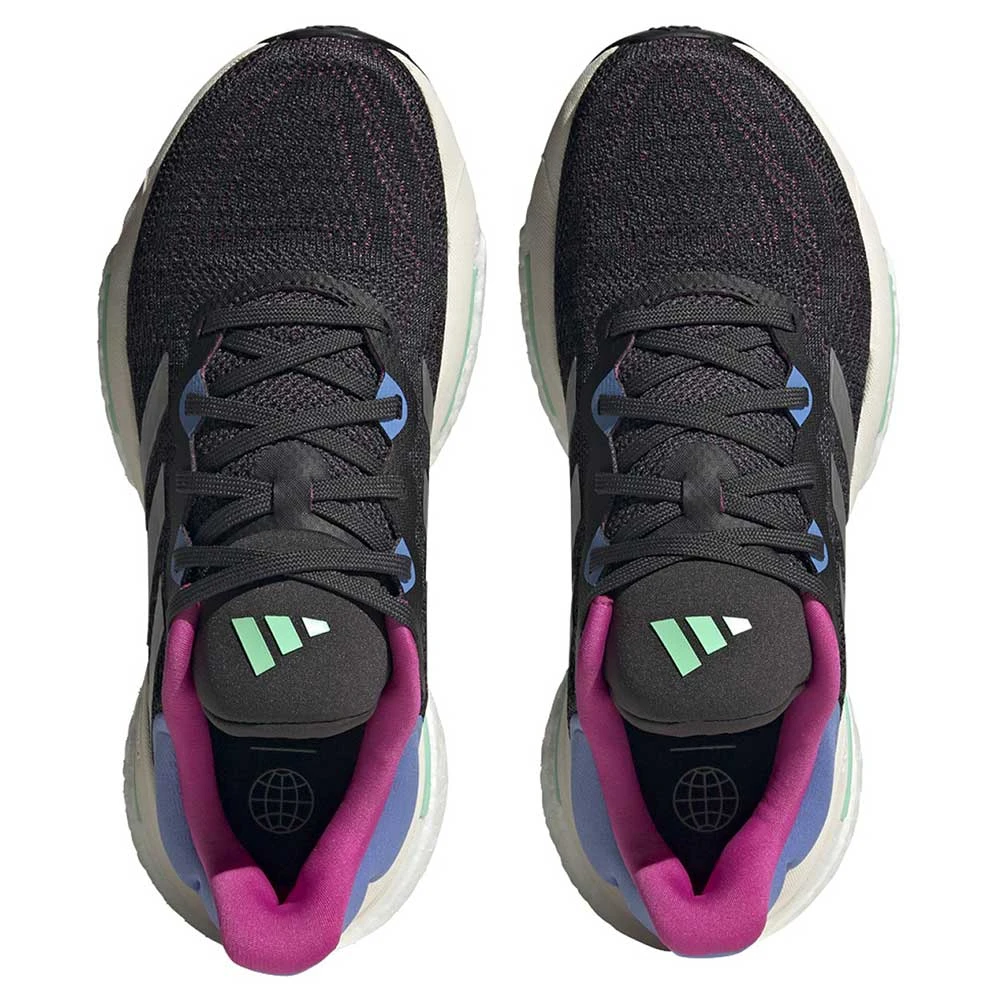 ADIDAS Women Solar Glide 6 Running Shoe - Carbon/Silver Met/Blue Fusion - Regular (B) 6 ADIDAS Women Solar Glide 6 Running Shoe - Carbon/Silver Met/Blue Fusion - Regular (B) - Image 4