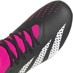 ADIDAS Unisex Predator Accuracy .3 FG Soccer Shoe - Core Black/Ftwr White/Team Shock Pink 2 - Regular (D) -Shoe Discount Store GW4589 03