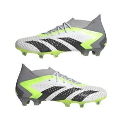 Unisex Adidas Predator Accuracy.1 FG Soccer Shoes - Ftwwht,Cblack,Luclem - Regular (D) 14 Unisex Adidas Predator Accuracy.1 FG Soccer Shoes - Ftwwht,Cblack,Luclem - Regular (D) -Shoe Discount Store GZ0035 11 FOOTWEAR Photography Mirrored Pair View white 86827