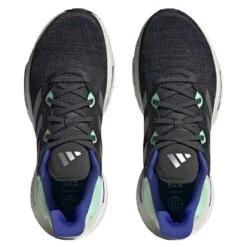 ADIDAS Men's Solar Glide 6 Running Shoe - Carbon/Silver Met/Pulse Mint - Regular (D) -Shoe Discount Store HP7609 01