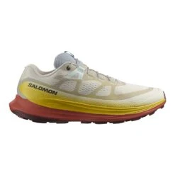 Salomon Men's Ultra Glide 2 Trail Running Shoe - Rainy Day/Freesia/Hot Sauce - Regular (D)