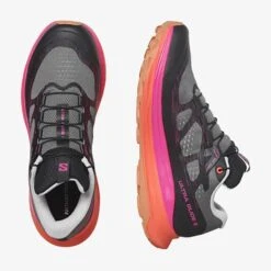 Salomon Women's Ultra Glide 2 Trail Running Shoe - Plum Kitten/Black/Pink Glo - Regular (B) -Shoe Discount Store L47386400 a7ee7678c7aa283c3295204010ba182a