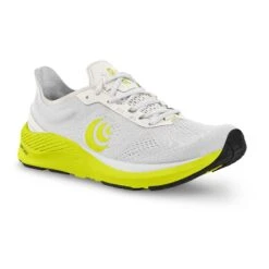 Topo Athletic Men's Cyclone Running Shoe - White/Lime - Regular (D) -Shoe Discount Store M045 WHTLIM 1