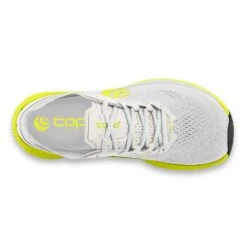 Topo Athletic Men's Cyclone Running Shoe - White/Lime - Regular (D) -Shoe Discount Store M045 WHTLIM 4