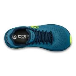 Topo Athletic Men's Ultraventure 3 Trail Shoe- Blue/Lime- Regular (D) -Shoe Discount Store M060.Blue Lime 02