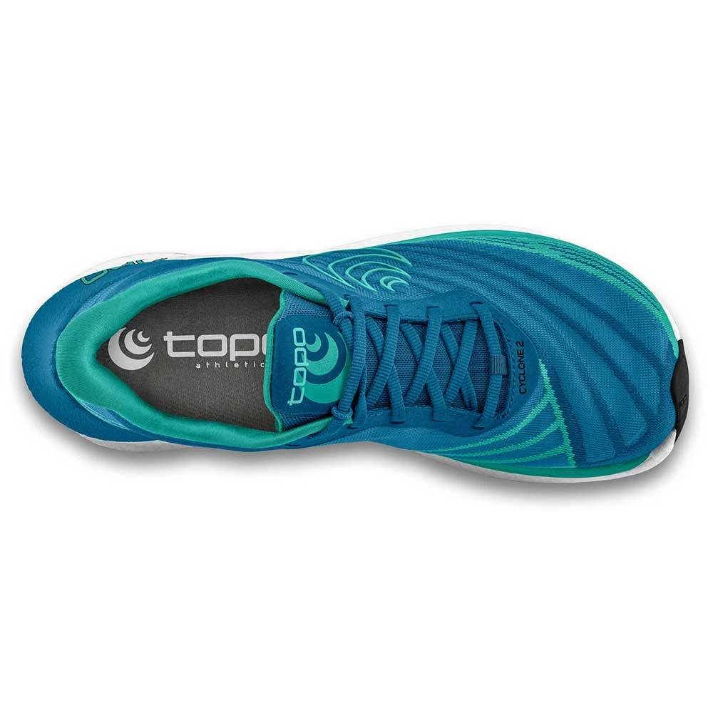 Topo Athletic Men's Cyclone 2 Running Shoe - Blue/Aqua - Regular (D) 5 Topo Athletic Men's Cyclone 2 Running Shoe - Blue/Aqua - Regular (D) - Image 3
