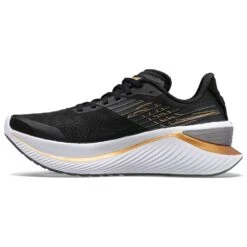 Saucony Women's Endorphin Shift 3 Running Shoes- Black/Goldstrck- Regular (B) -Shoe Discount Store S10813 10 2