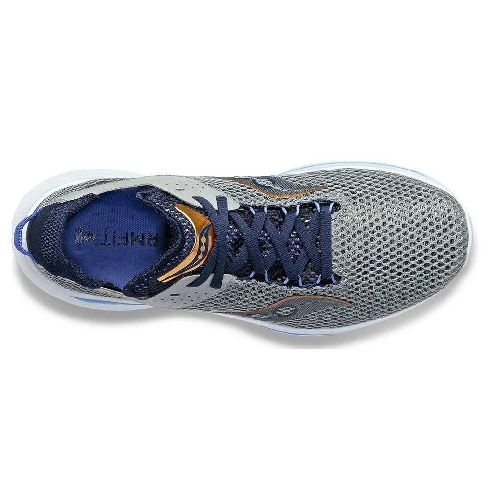 Saucony Women's Kinvara 14 Running Shoe- Fossil/Pool- Regular (B) 6 Saucony Women's Kinvara 14 Running Shoe- Fossil/Pool- Regular (B) - Image 4