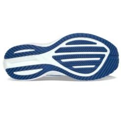 Saucony Women's Triumph 21 Running Shoe - White/Indigo - Regular (B) -Shoe Discount Store S10881 31 4