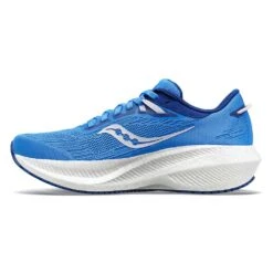 Saucony Women's Triumph 21 Running Shoe - Bluelight/Mauve - Regular (B) -Shoe Discount Store S10881 33 2