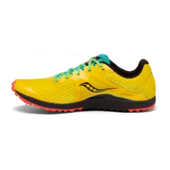 Saucony Women's Kilkenny XC8 Spike - Yellow Mutant- Regular (B) -Shoe Discount Store S19068 10 2