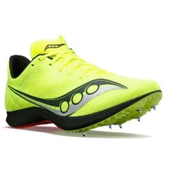 Saucony Women's Velocity MP Track Spike - Citron/Black - Regular (B) 11 Saucony Women's Velocity MP Track Spike - Citron/Black - Regular (B) -Shoe Discount Store S19099 05 5