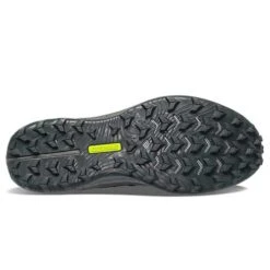 Saucony Men's Peregrine 12 Trail Running Shoe - Black/Charcoal - Regular (D) -Shoe Discount Store S20737 05 4