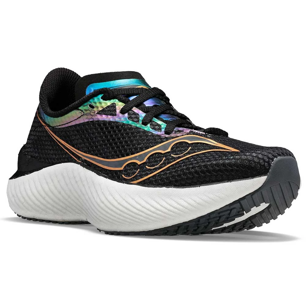 Saucony Men's Endorphin Pro 3 Racing Shoe- Black/Goldstruck- Regular (D) 4 Saucony Men's Endorphin Pro 3 Racing Shoe- Black/Goldstruck- Regular (D) - Image 2
