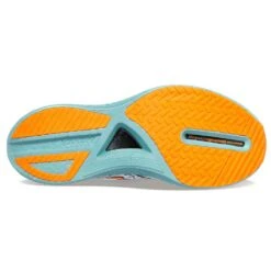 Saucony Men's Endorphin Pro 3 Racing Shoe- Fog/ViZiOrange- Regular (D) -Shoe Discount Store S20755 25 4