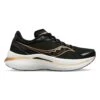 Saucony Men's Endorphin Speed 3 Running Shoe- Black/Goldstruck- Regular (D)