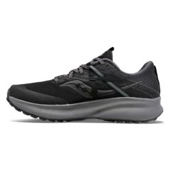 Saucony Men's Ride 15 Tr Gtx Trail Shoe - Black/Charcoal -Shoe Discount Store S20799 10 2