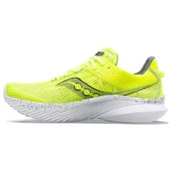 Saucony Men's Kinvara 14 Running Shoe - Citron/Black- Regular (D) -Shoe Discount Store S20823 06 2 1