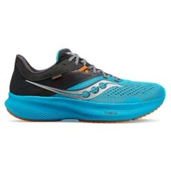 Saucony Men's Ride 16 Running Shoe - Agave/Basalt - Regular (D)