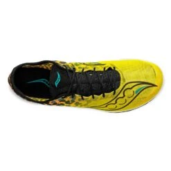 Saucony Men's Endorphin Cheetah Track Spike - Black/ViZi - Regular (D) -Shoe Discount Store S29095 85 3