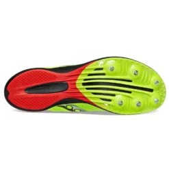 Saucony Men's Velocity MP Track Spike - Citron/Black -Shoe Discount Store S29099 05 4