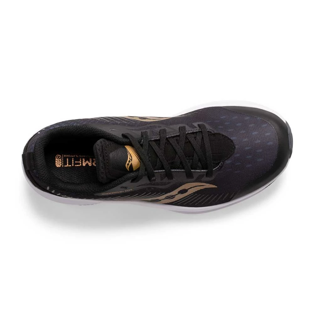 Saucony Youth Endorphin Running Shoe - Black/Gold 5 Saucony Youth Endorphin Running Shoe - Black/Gold - Image 3