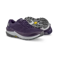 Topo Athletic Women's Ultraventure 2 Trail Running Shoe- Purple/Grey - Regular (B) -Shoe Discount Store W043.Purple Grey 03 1