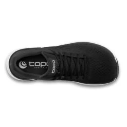 Topo Athletic Women's Ultrafly 4 Running Shoe - Black/White- Regular (B) -Shoe Discount Store W056.Black White 02
