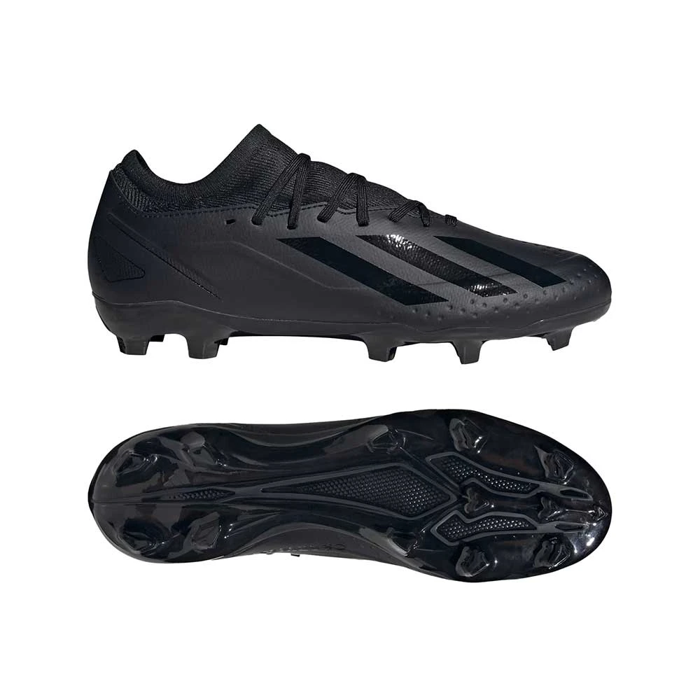 ADIDAS Men's X CRAZYFAST.3 FG Soccer Shoe - Core Black,Core Black,Core Black - Regular (D) 5 ADIDAS Men's X CRAZYFAST.3 FG Soccer Shoe - Core Black,Core Black,Core Black - Regular (D) - Image 3