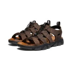 Keen Men's Daytona II Sandal - Bison/Black - Regular (D) -Shoe Discount Store daytona 3
