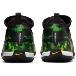 JR Nike Phantom GT2 DF SW IC Soccer Shoe - Black/Mtlc Platinum/Green Strike -Shoe Discount Store dm0740 003 phcbh000