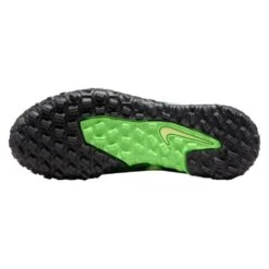 Nike JR Phantom GT2 DF SW TF Soccer Shoe - Black/Mtlc Platinum/Green Strike -Shoe Discount Store nike phantom gt2 academy df tf sw jr dm0741 003 football shoes green multicolor green 6 790x790 1