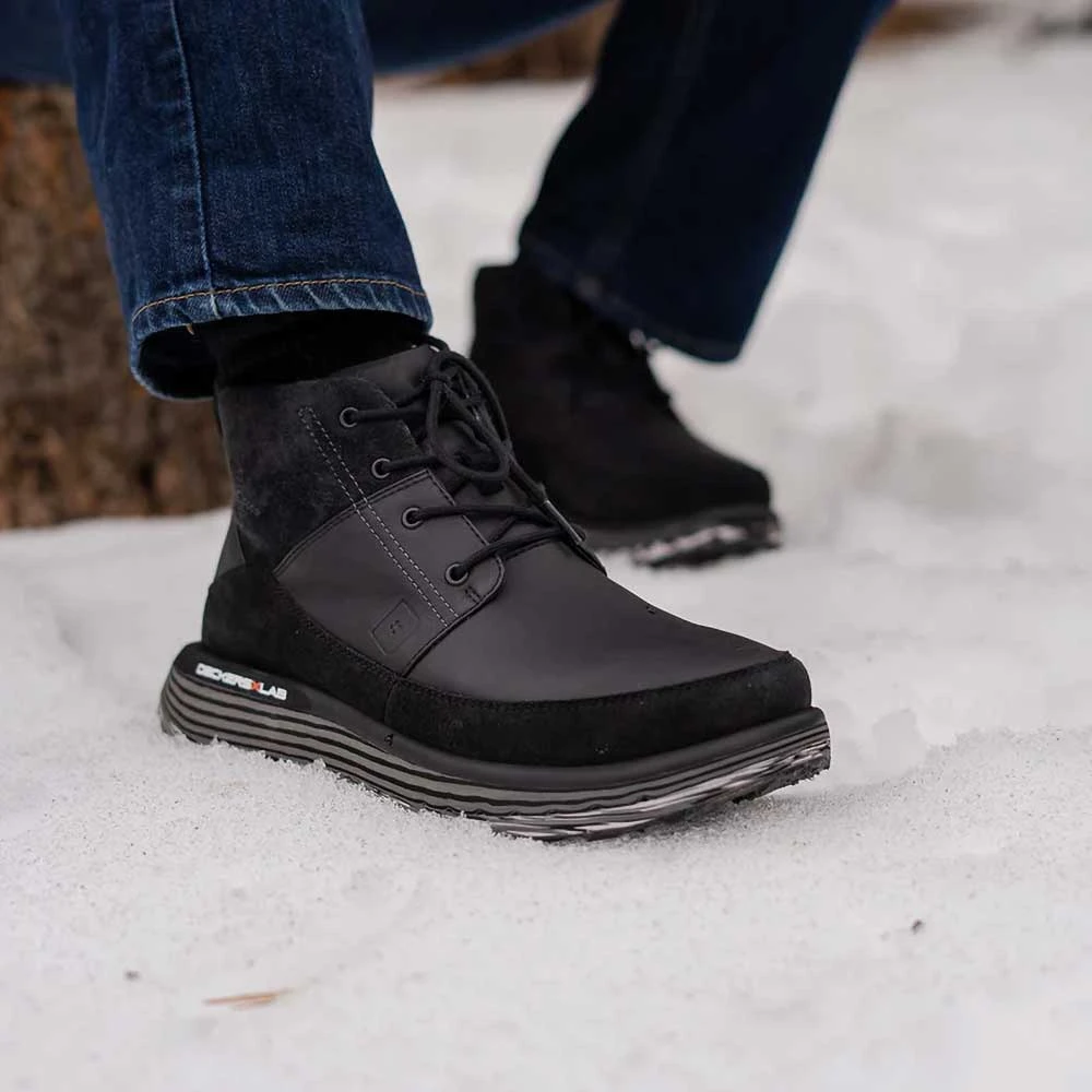 Unisex KO-Z Chukka Splash Boot - Black/Black 11 Unisex KO-Z Chukka Splash Boot - Black/Black - Image 9