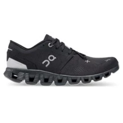 On Running Women's Cloud X 3 Running Shoe- Black- Regular (B)
