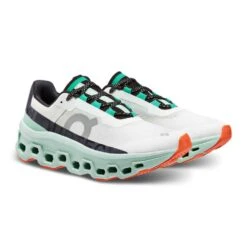 On Running Women's Cloudmonster Running Shoe - Undyed-White/Creek - Regular (B) 8 On Running Women's Cloudmonster Running Shoe - Undyed-White/Creek - Regular (B) -Shoe Discount Store webimage CB83C105 99C7 4127 A68474BB5306A88C