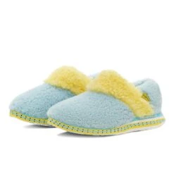 Women's KO-Z EZ Clog WO-WO Shoe - Yellow/Blue- Regular (B) -Shoe Discount Store womens ko z ez clog wo wo yellow blue 5 800x 28f5867c b0c9 4b1d 82c2 80188e74fb20