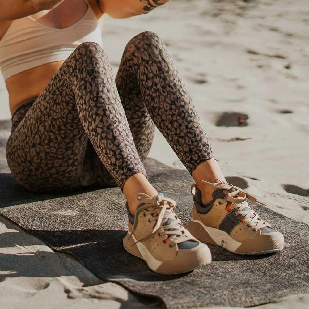 Women's X-SCAPE NBK Low Sneaker - Beige/Grey Brown - Regular (B) 10 Women's X-SCAPE NBK Low Sneaker - Beige/Grey Brown - Regular (B) - Image 8