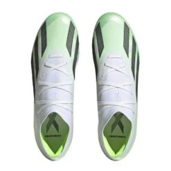 Unisex Adidas X CRAZYFAST.2 FG Soccer Shoe - White, Core Black, Lucid Lemon - Regular (D) -Shoe Discount Store zapatos adidas x crazyfast 2 firm ground boots hq4533 ftwwht cblack luclem 0000302546732 4